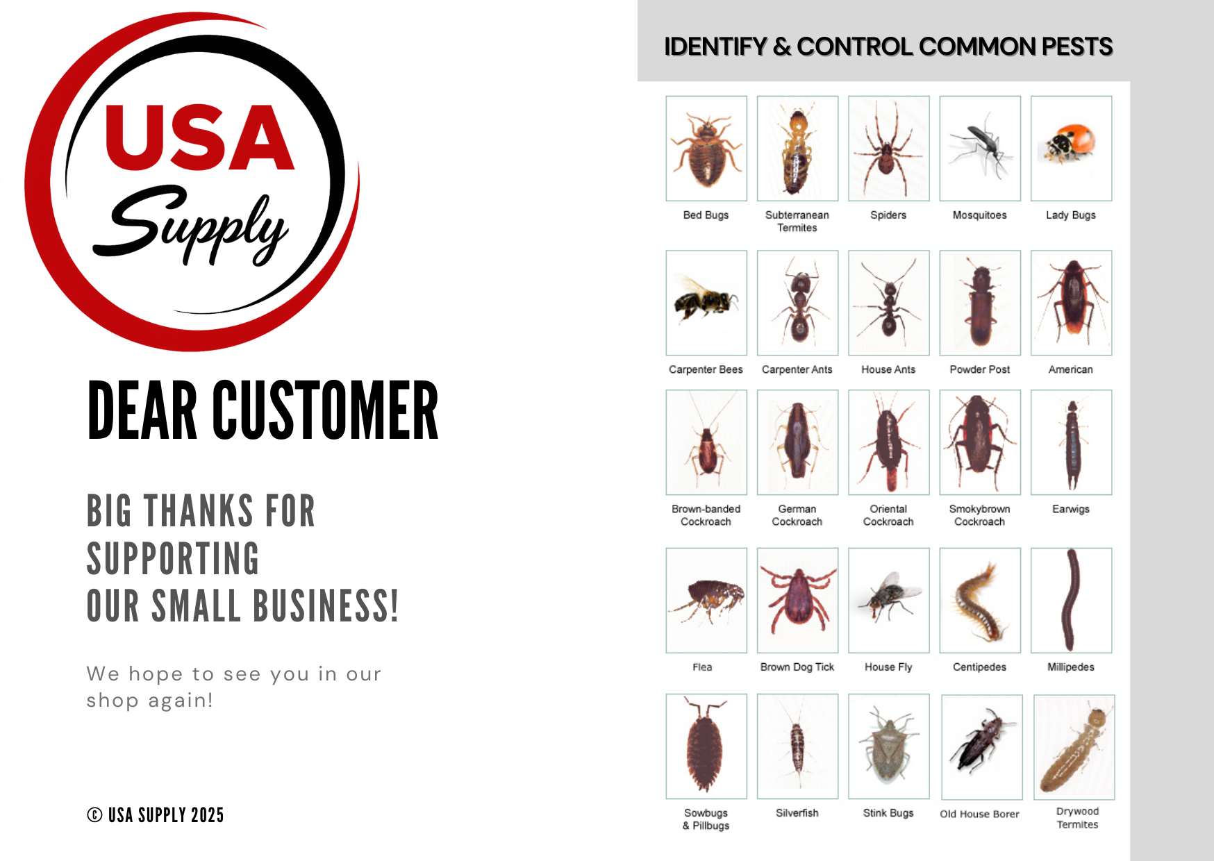 Pest ID Card